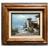 Original Painting on Canvas Signed Danello