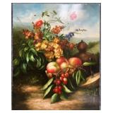 Floral Still Life Original Painting on Canvas