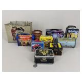Tin Storage Boxes / Mini Lunchboxes / 10 pc