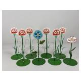Silvestri Celebrations Metal Floral Candle Holders