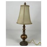 Resin Table Lamp w/ Shade