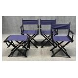 Director's Chairs 4 pc