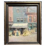 Original Painting on Canvas Board Unsigned