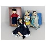 Madame Alexander Dolls / 4 pc