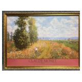 Poplars Print by Claude Monet