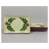 Southern Living At Home Appetizer Plates / 4 pc