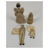 Vintage 'The Homestead Collection' Ornaments / 4pc
