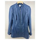 D & Co. Sz M Leather Jacket
