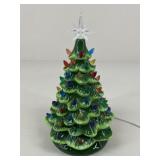 Lighted Ceramic Christmas Tree