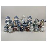 Snowman Figures/ 19 pc