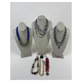 Costume Necklaces / 6 pc
