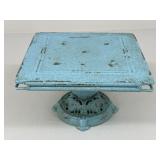 Painted Metal Serving Tray