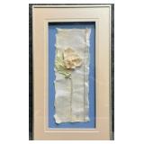 Mixed Media Paper Art Signed Carol
