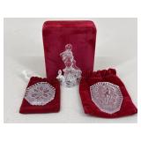 Waterford Crystal Christmas Ornaments / 3 pc