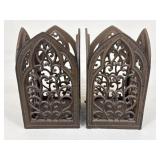 Pair Of Metal Candle Lanterns