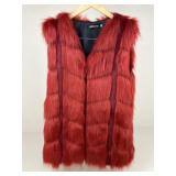 Lanshifei Sz XL Faux Fur Vest