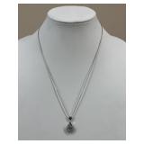Sterling Silver Necklace w/ Pendant