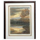 'Autumn Sunset' S/N Print by Kathleen Cantin