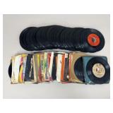 Vintage 45 Vinyl Records / 30 +