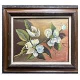 Original Painting on Canvas Signed Learley