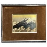 'Mount Fuji' Japanese Metal Relief