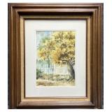 Original Watercolor Signed Peg Nickerson