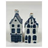 KLM Delft Rynbende Houses / 2 pc