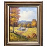 Original Painting on Canvas Unsigned