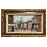 Vintage Original Painting on Canvas
