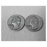 1941 Quarters / 2 pc