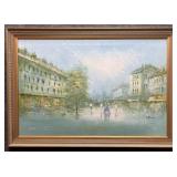 Original Painting on Canvas Signed J. Brown