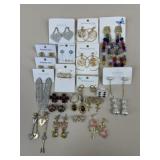 Costume / Fashion Earrings - 20 pairs