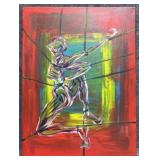 Original Painting on Canvas Signed Cabal II