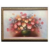 Original Painting on Canvas Signed Cox