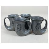 Michelor Pewter Steins / 4 pc