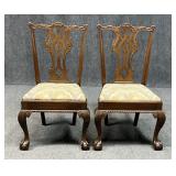 N. Feldenkrels Chippendale Style Dining Chairs