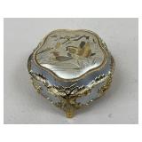 Musical Trinket Box w/ Chokin Accents