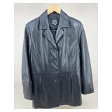 Vera Pelle Sz 42 Womenï¿½s Faux Leather Jacket