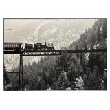 'Georgetown Loop' BW Print on Canvas