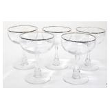 Fostoria Stemware -Set of 5
