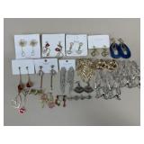 Costume Earrings / 19 Pairs