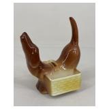 Vintage A. L. Hirsch 'Rover' Ceramic Coin Bank