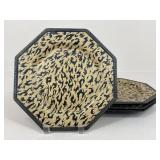 Raymond Waites Safari Decorative Plates / 4 pc