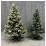Artificial Lighted Christmas Trees