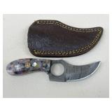 Custom Fixed Blade Knife w/ Sheath