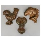 Douro+ Copper Coated Aluminum Kitchen Molds