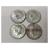 1967 Half Dollar Coins / 4 pc