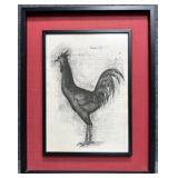 Rooster Lithograph by Bernard Buffet