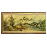 "High Glory" Panoramic Landscape Print by G.
