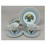 Villeroy & Boch "Basket" Dishes / 6 pc